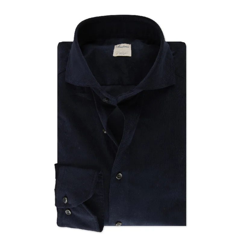 Weekend Savings Spectacular ID80377-Stenstroms Navy Cord Shirt