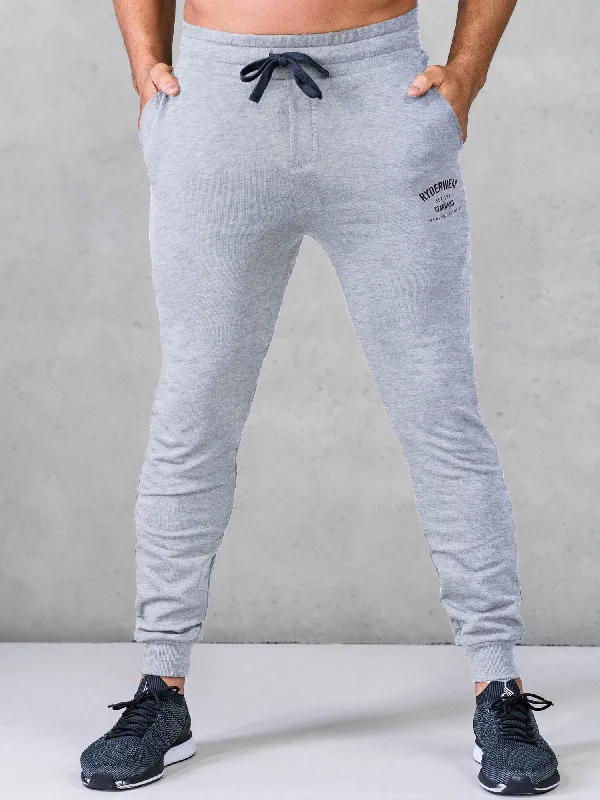 Instant Savings Legacy Track Pants - Grey Marl