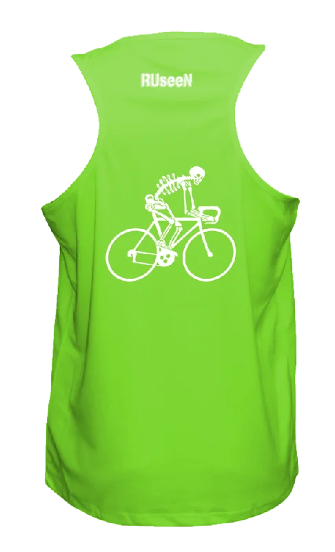 Big Discounts Men's Reflective Tank Top - Road Bike Skeleton