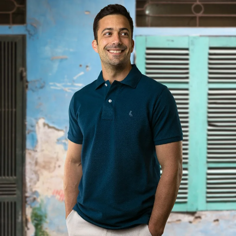 Bonus Savings Original Pelican Polo - Navy