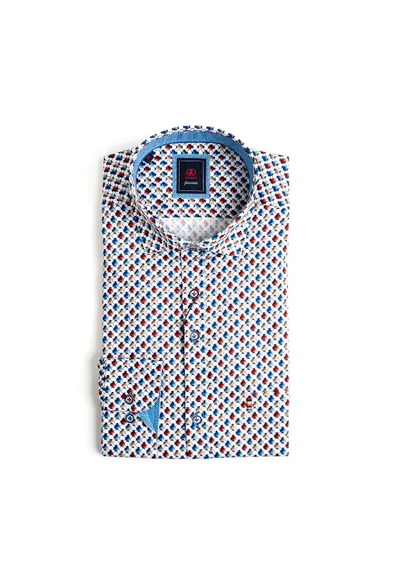 Weekend Deals That Wow Andre Milan Long Sleeve Shirt, Copper Multi