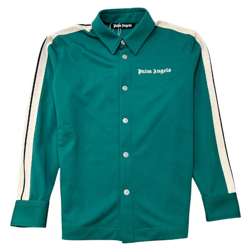 Savings Soar This Weekend Men's Logo OverShirt Green Size M