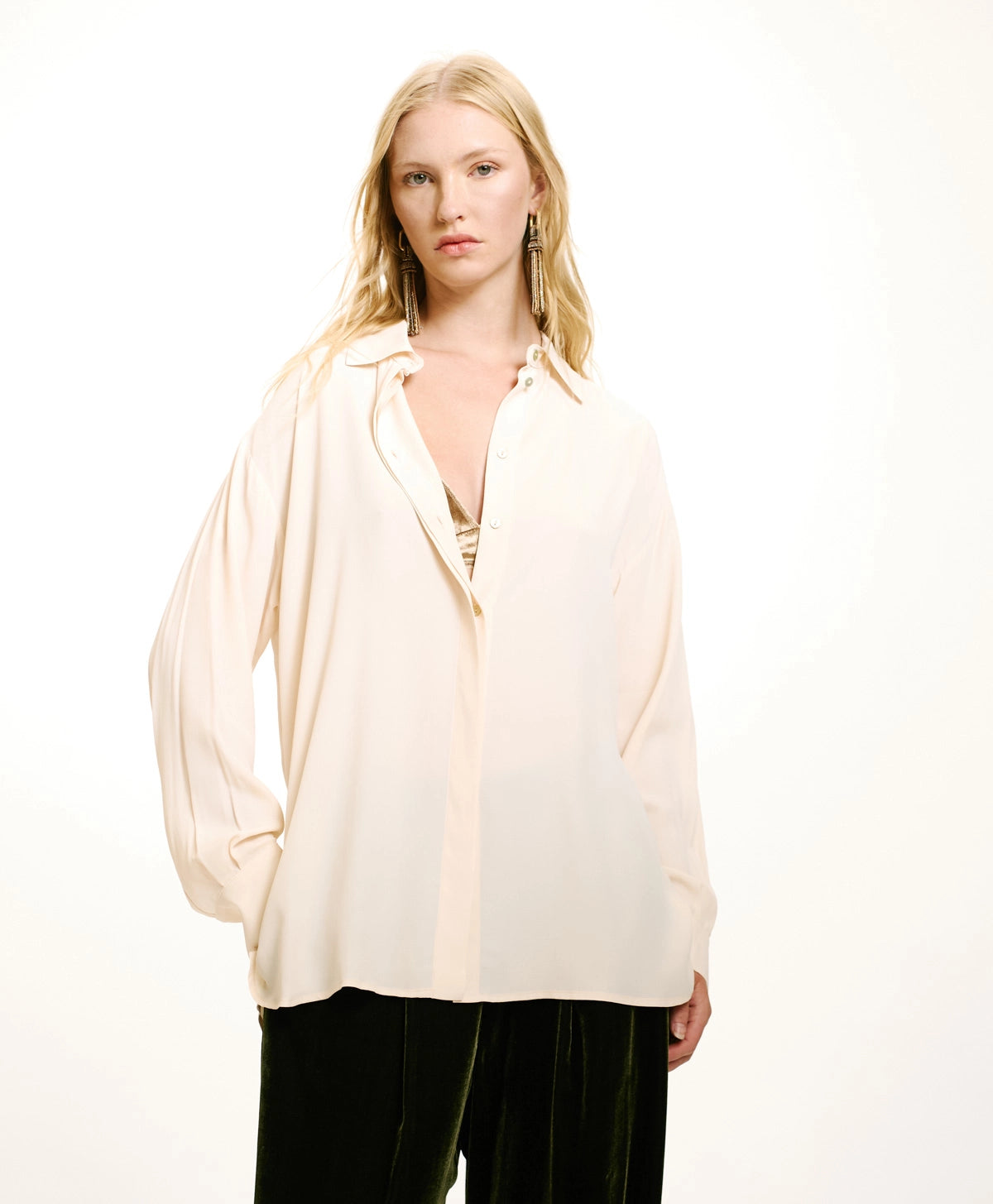 Weekend Savings Bonanza Sayonara Shirt - Cream