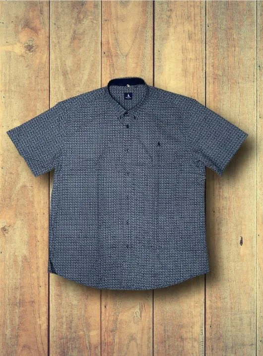 Major Savings Regatta Plus Short Sleeve Men' Woven Shirts Printed