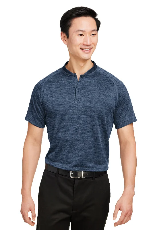 Bargain Blast Spyder Mens Mission Blade Short Sleeve Polo Shirt - Frontier Blue