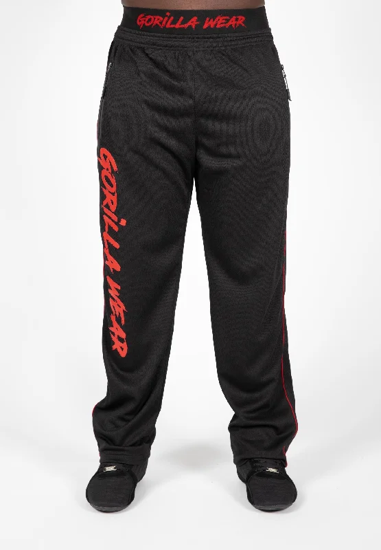 Overstock Mercury Mesh Pants - Black/Red