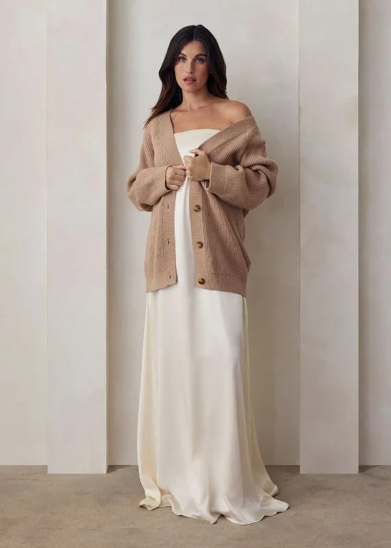 Sale Event Cozy Knit Ribbed Cardigan