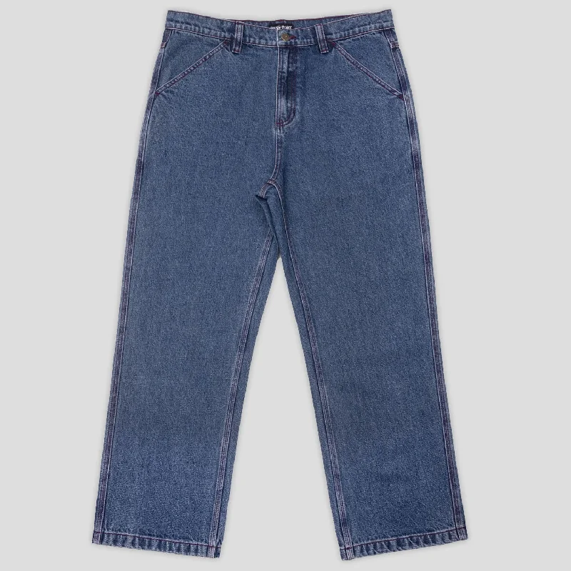 Don’t Miss Out Pass~Port Workers Club Denim Jean - Washed Dark Indigo