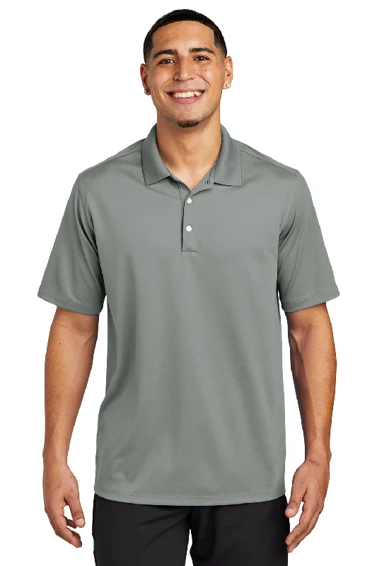 Bargain Prices Sport-Tek Mens Moisture Wicking Micropique Short Sleeve Polo Shirt - Concrete Grey