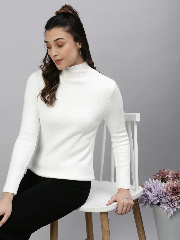 Markdown Sale Women Solid White Top
