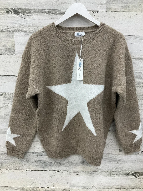 Weekend Specials You Can't Miss Sweater By Clothes Mentor In Tan & White, Size: M