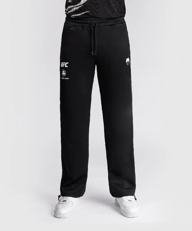 Limited Offer UFC Fusion by Venum Authentic Fight Night Men’s Straight Leg Walkout Pant - Black