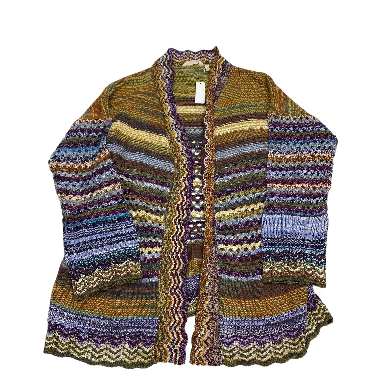 Early Access Sweater Cardigan By Soft Surroundings In Multi-colored, Size: 1x
