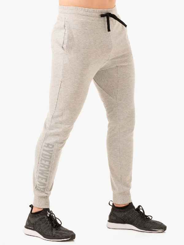 Buy Today Force Track Pant - Grey Marl
