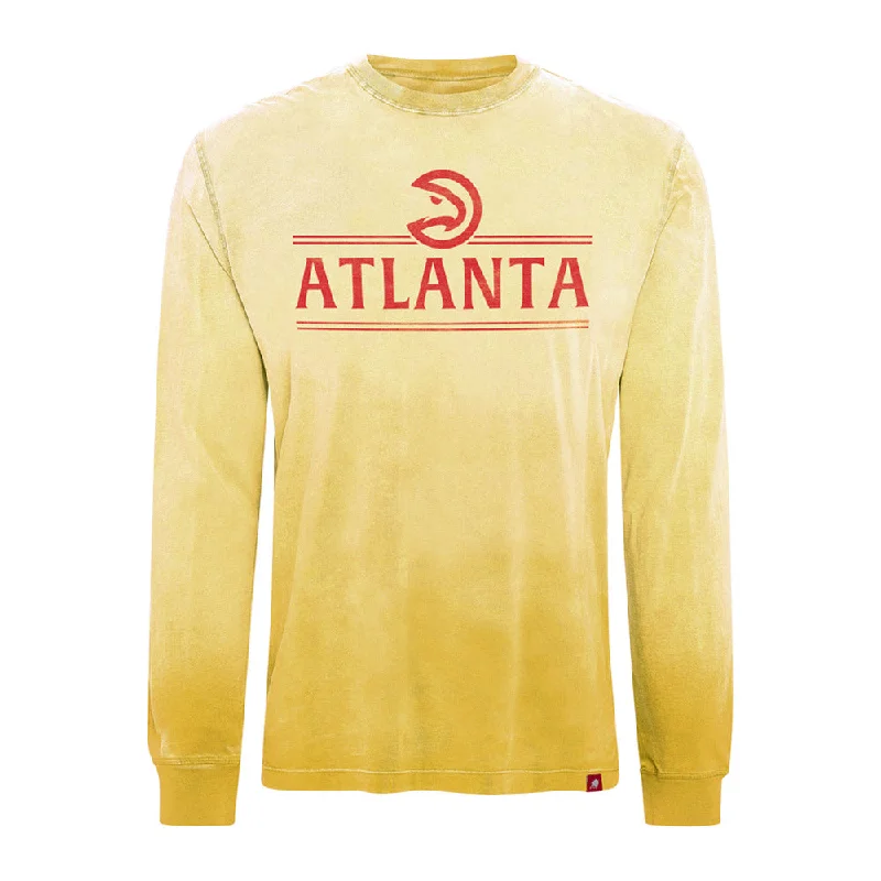 Special Offer Sportiqe Hawks Sunrise Faded LS Tee