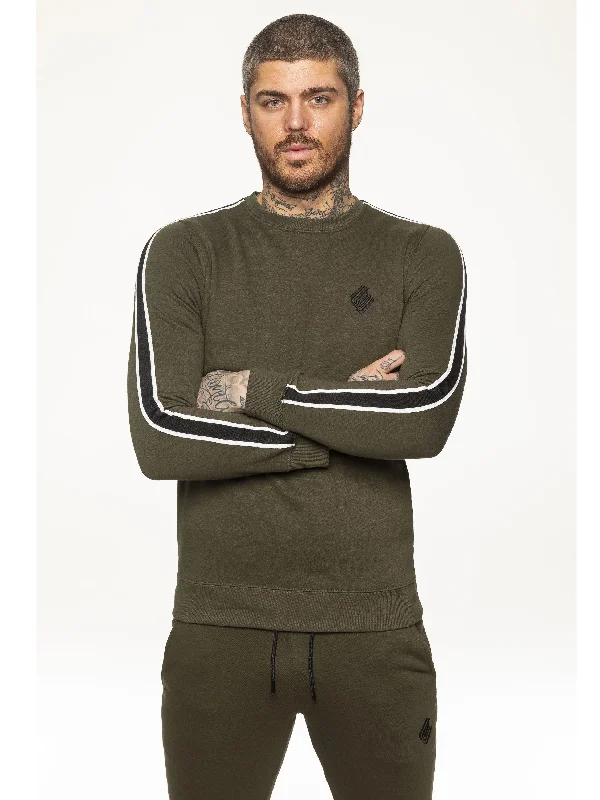 Weekend Offers That Please Mens Crew Neck Designer Sweatshirt | Enzo Designer Menswear