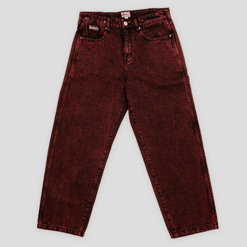Instant Savings Hoddle 16 Ounce Denim Ranger Jean - Red Wash