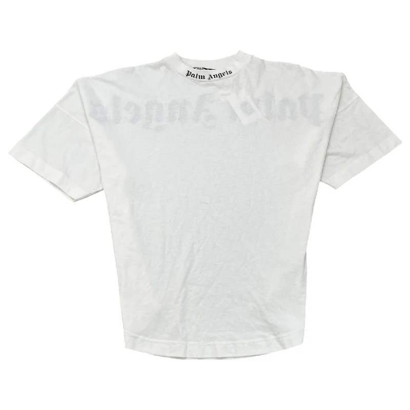 Instant Savings Men's Logo Print T-Shirt White Size XXS