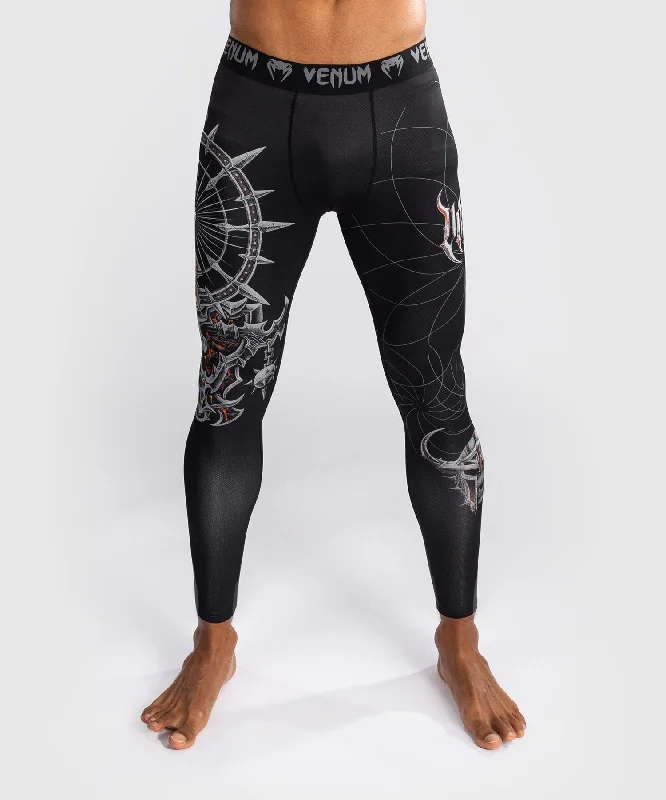 Don't Miss Venum Gladiator 5.0 Men's Spats - Black/Silver