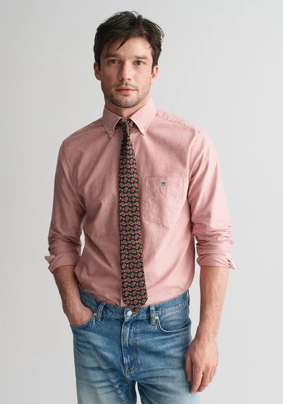 Weekend Bargains to Love Gant Oxford Shirt, Iron Red