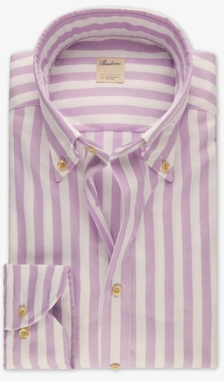 Weekend Bargains to Savor ID24342-Stenstroms Lilac Stripe Shirt