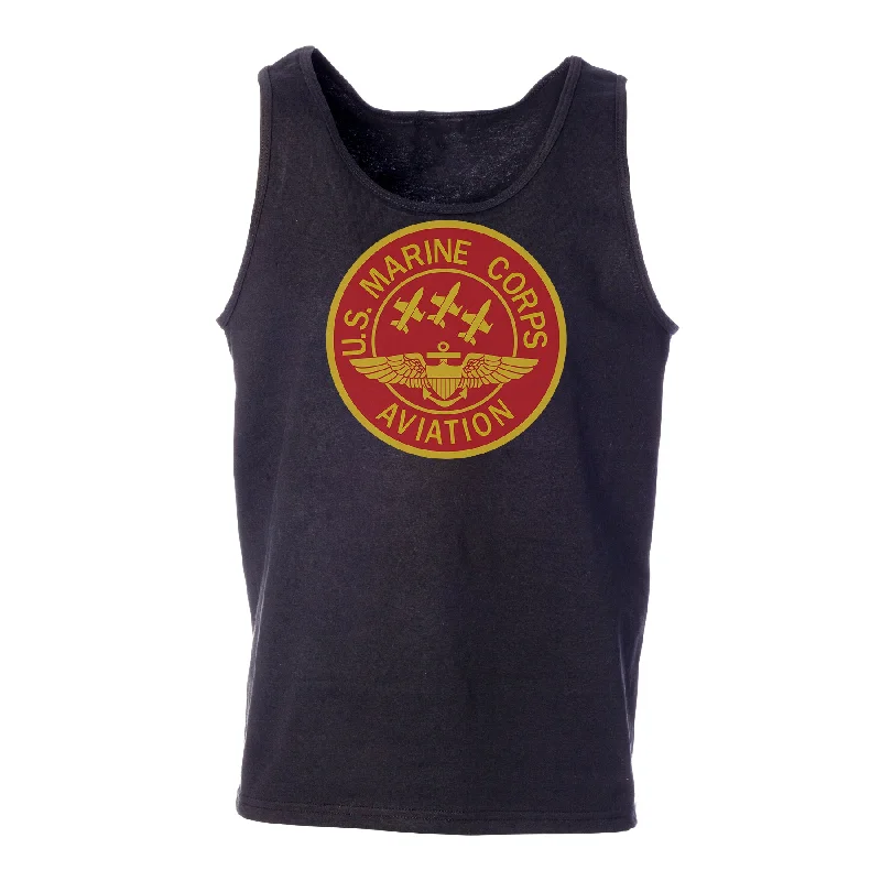 Deal Dash Red Marine Corps Aviation Tank Top