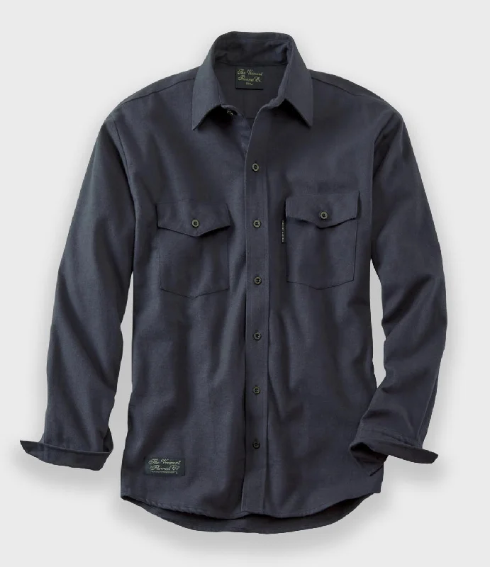 Flash Sale Men's Classic Flannel Shirt - Dark Gray
