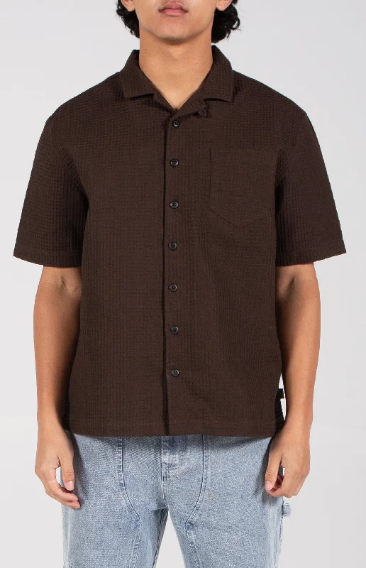 Crazy Deals Cerritos SS Woven | Brown