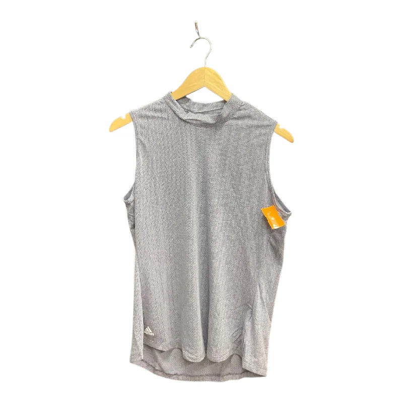 Weekend Savings Delight Athletic Tank Top By Adidas In Blue, Size: M