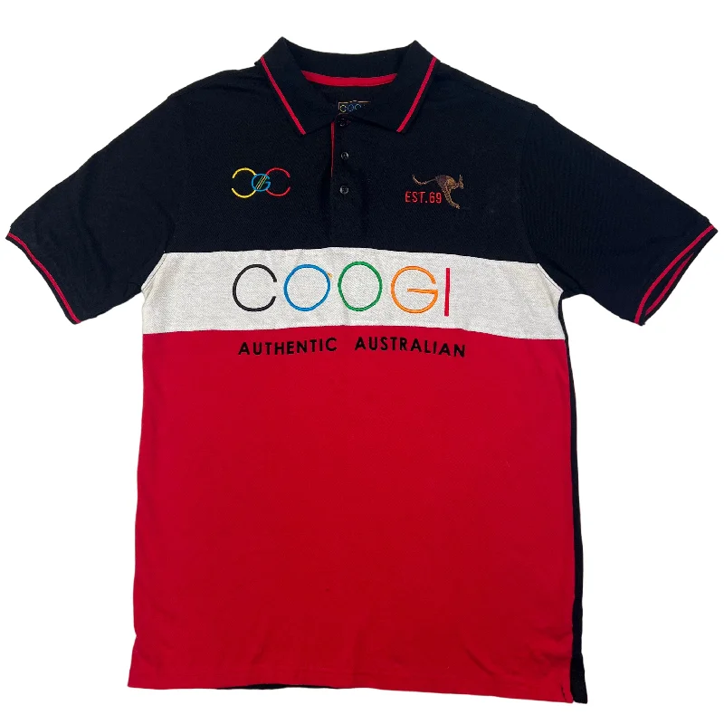 Super Sale Coogi Authentic Australian Multi-Colour Polo Shirt