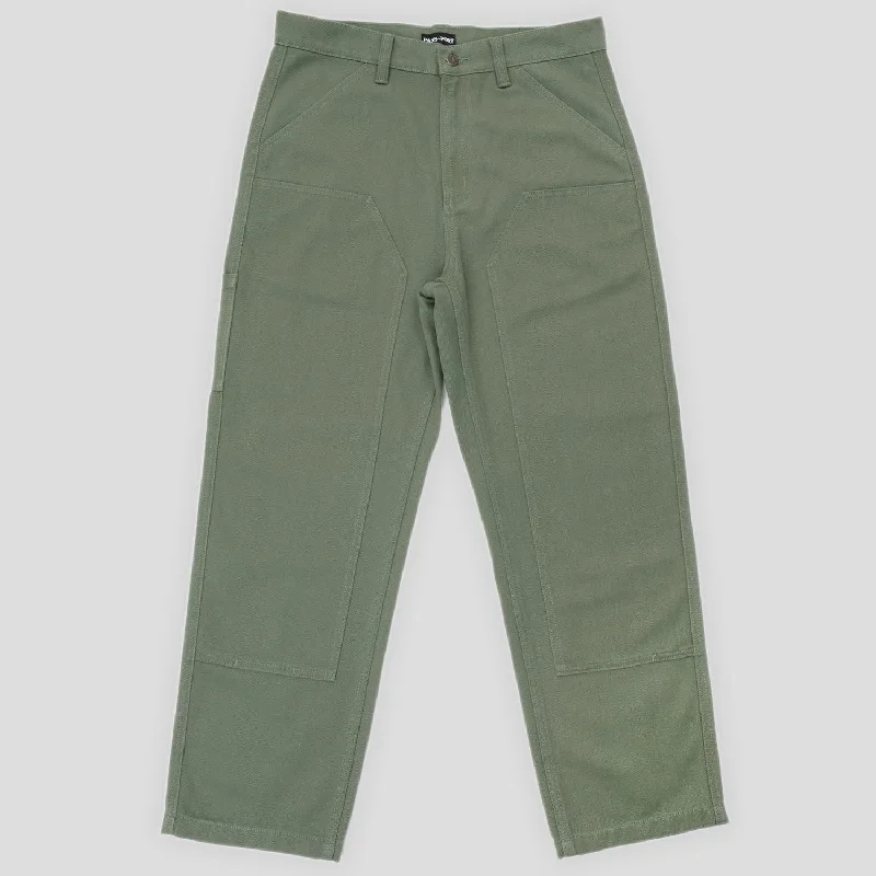 Weekend Savings Extravaganza Pass~Port Double Knee Diggers Club Pant - Moss