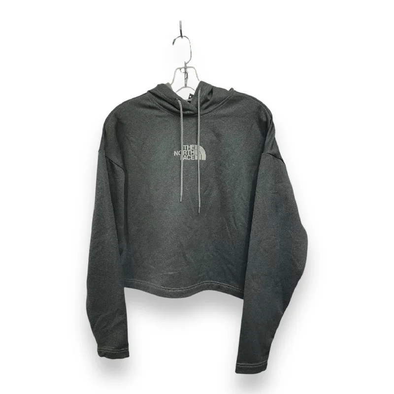 Closeout Deal Athletic Sweatshirt Hoodie By The North Face In Grey, Size: Sp