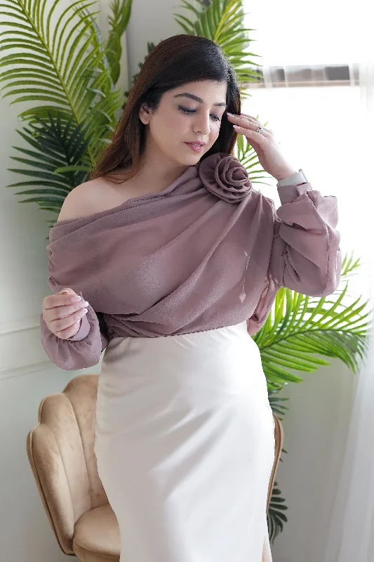 Exclusive Weekend Offers Inside Lexis Brown One Shoulder Top