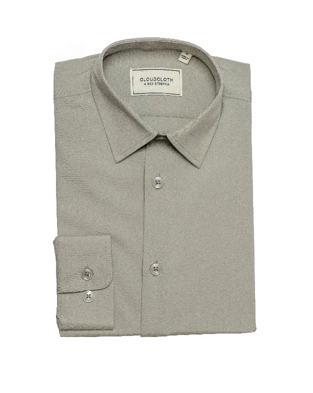 Cash Savings MSH9801 Gray- 4Way Stretch Shirt. Available in 17 Colors!
