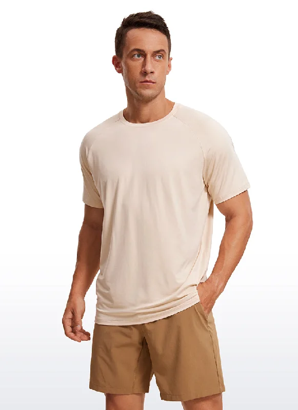 Pay Less Workout Short Sleeve Round Neck