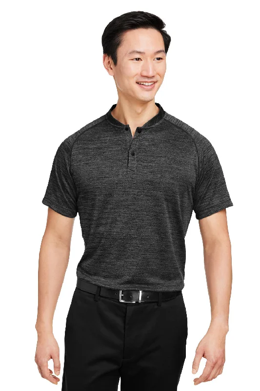Price Drop Alert Spyder Mens Mission Blade Short Sleeve Polo Shirt - Black