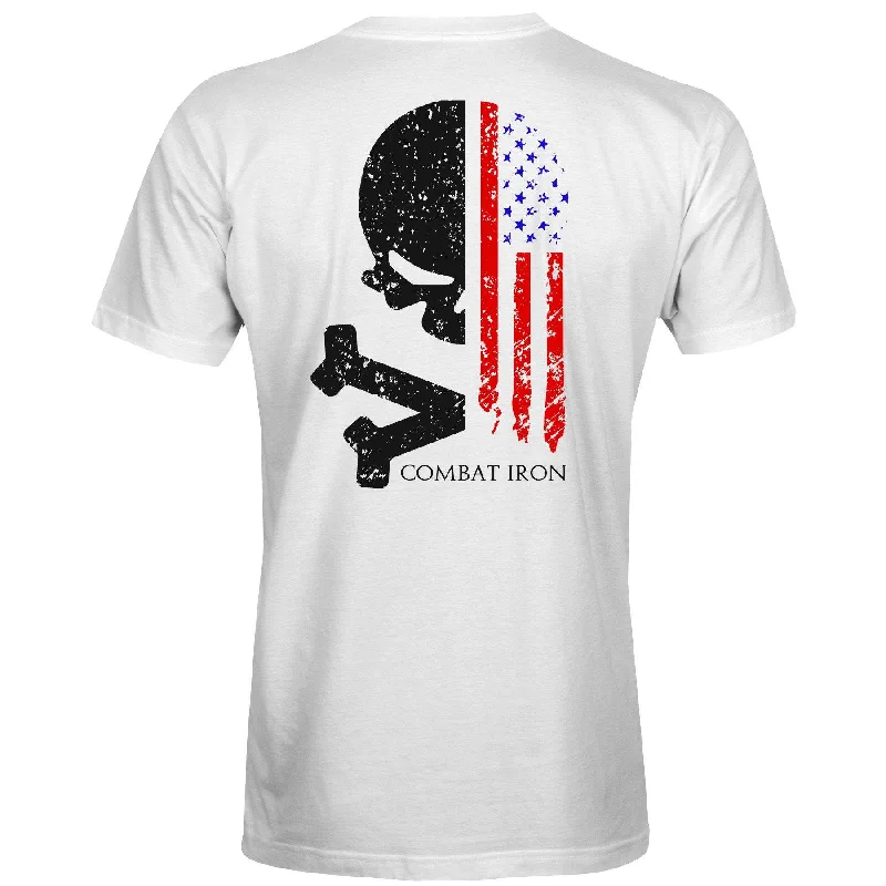 Lowest Rates Liberty Skull USA Edition Men's T-Shirt