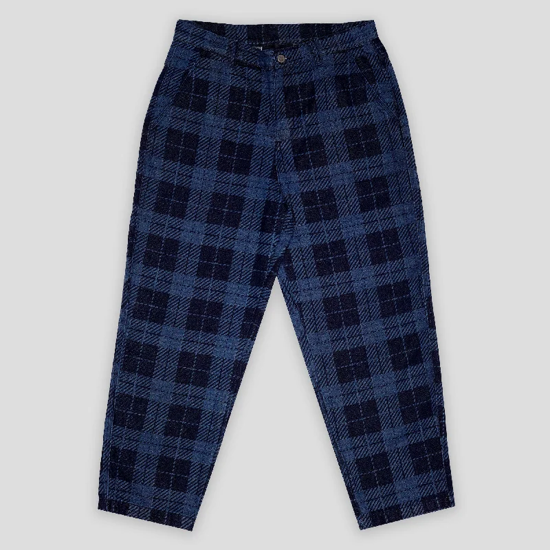 Overstock WKND Gene's Jeans - Plaid Blues
