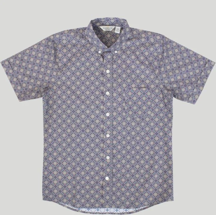 Weekend Discounts to Delight Kennington Short Sleeve Men's Woven Shirts