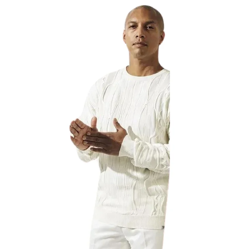 Act Fast Humid Collection: Cream Crewneck Sweater