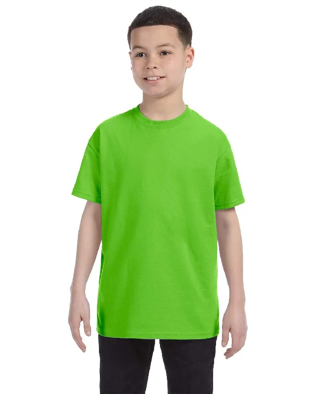 Discount Deals Gildan Youth Lightweight 100% Cotton T-Shirt | Lime