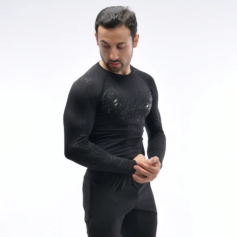 Weekend Discounts to Enjoy Shadow Compression Long Sleeve Tee