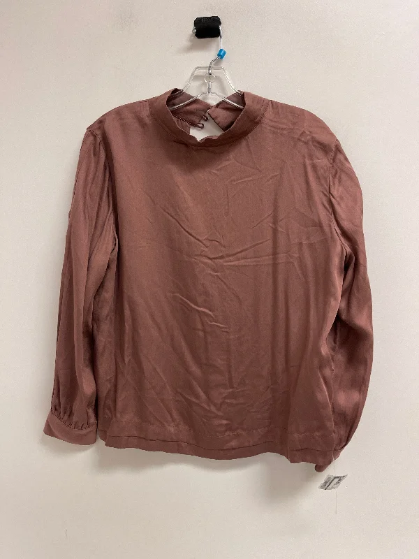 Markdown Sale Top Long Sleeve By Cma In Pink, Size: M