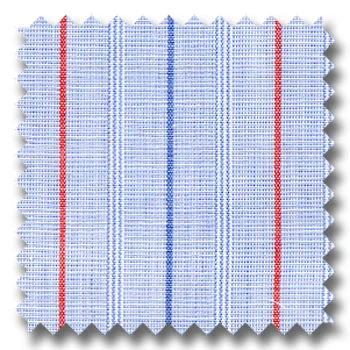 Weekend Offers That Amaze Blue Red and Navy Stripe Broadcloth Custom Dress Shirt