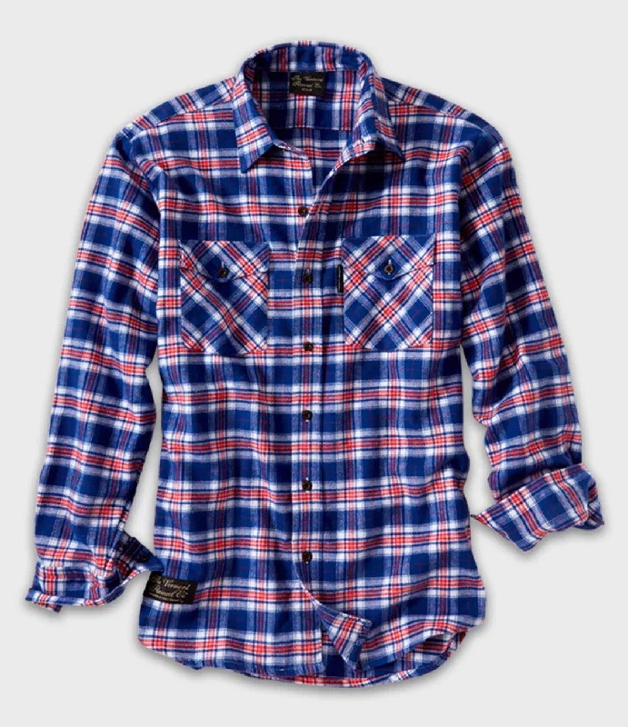 Stock Up and Save Men's Classic Flannel Shirt - America
