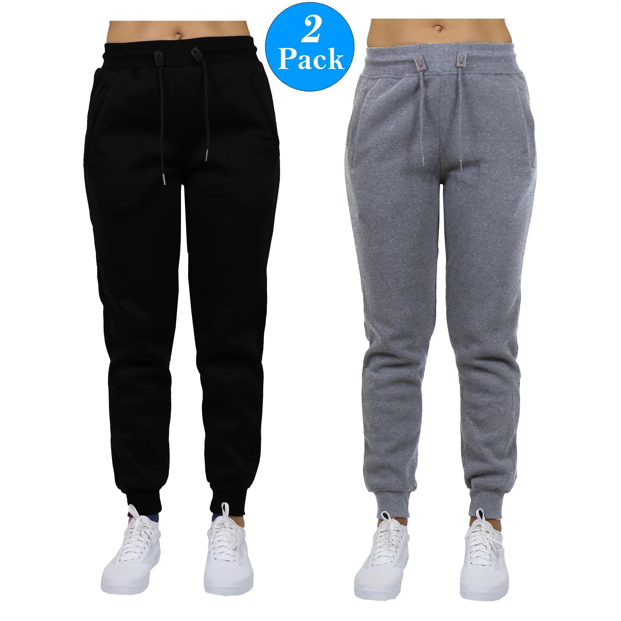 Black & Heather Grey