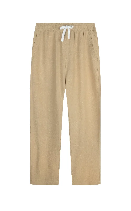 Big Savings LAVENTO LINEN PANT - MUSTARD