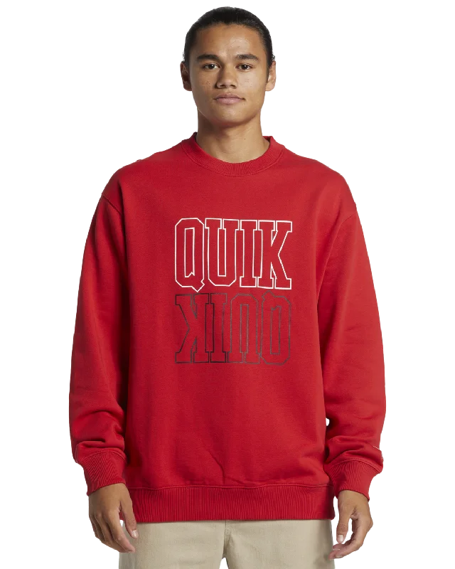 Weekend Savings Sensation Griffin Crew Sweatshirt in Salsa