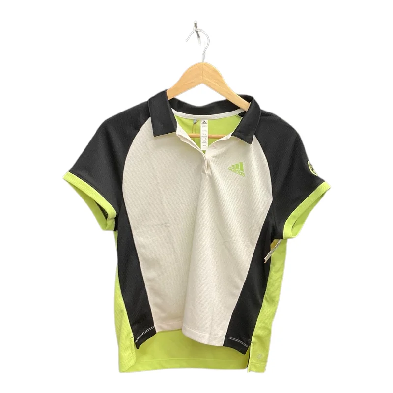 Weekend Bargains Await You Athletic Top Short Sleeve By Adidas In Multi-colored, Size: M