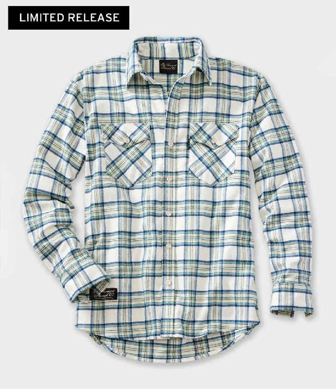 Clearance Sale Men's Classic Flannel Shirt - Maine Star